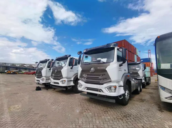 새로운 중고 Sinotruck Light 40t 50ton 60ton Sinotruk HOWO E7 N7 400HP/430HP 6X4 콘크리트 믹서 세미 트레일러 헤드 트랙터 덤프 덤퍼 티퍼 대형 트럭