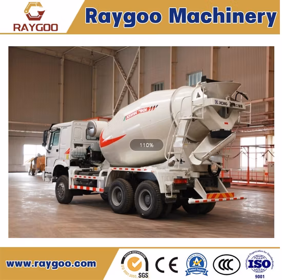 4.0m3 굴절 식 섀시 미니 소형 모바일 자체 로딩 콘크리트 시멘트 믹서 건설 혼합 기계 기계 트럭