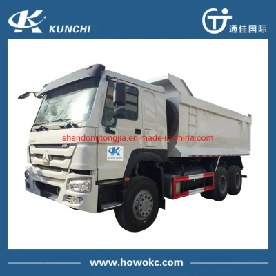 중고/새 제품을 위한 Sinotruck 6X4 10 Wheeler 40ton Tipper Dumper 371HP HOWO 덤프 트럭